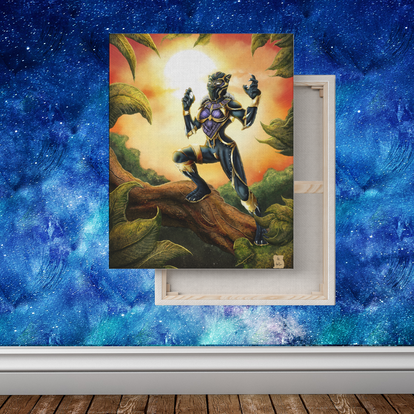 CANVAS - QUEEN PANTHER PROTECTOR