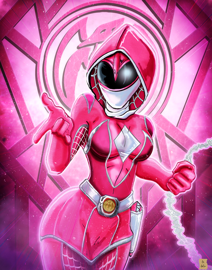 THE PINK SPIDER RANGER