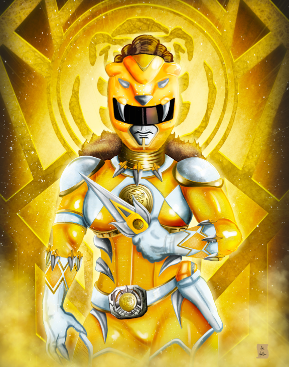 THE YELLOW WAKANDAN RANGER